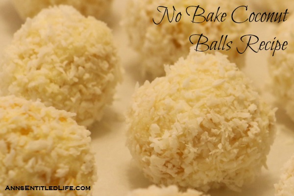 No Bake Coconut Balls Recipe