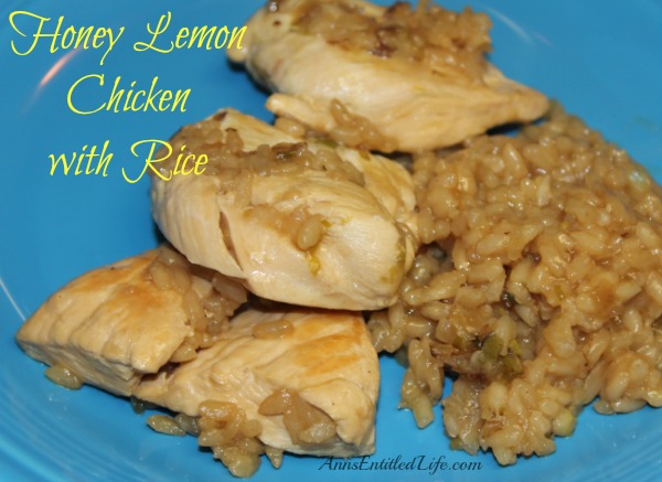 Honey Lemon Chicken with Rice