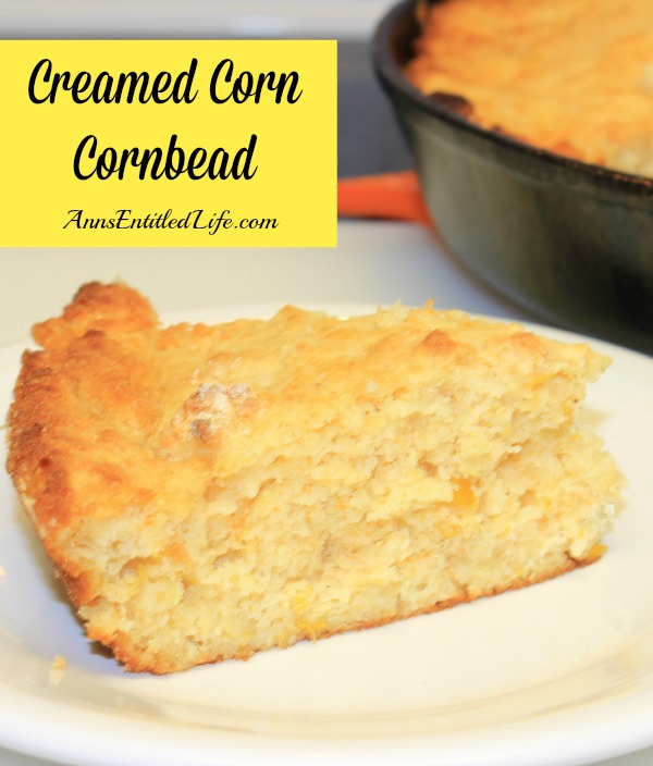 Creamed Corn Cornbread Recipe