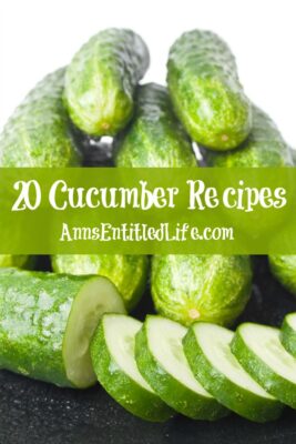 20 Cucumber Recipes