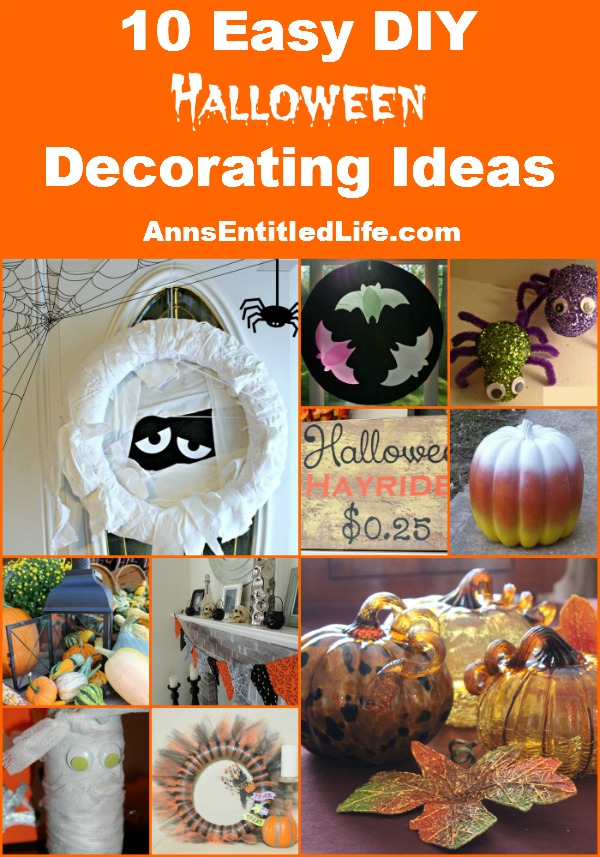 10 Easy DIY Halloween Decorating Ideas