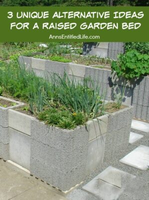 3 Unique Alternative Ideas for a Raised Garden Bed