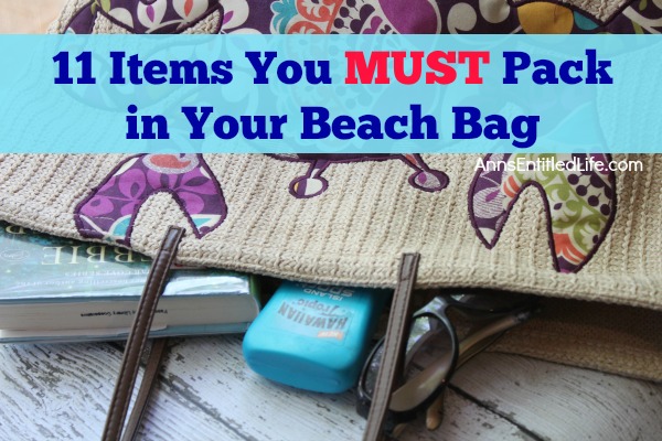 11 Items You Must Pack in Your Beach Bag. Before you head out for an amazing day at the beach pack your beach bag with these must have beach essentials - you will be glad you did! After a towel and a swimsuit, these 11 items you must pack in your beach bag are definitely things you will want and need before, during and even after your glorious day of sand and sun.