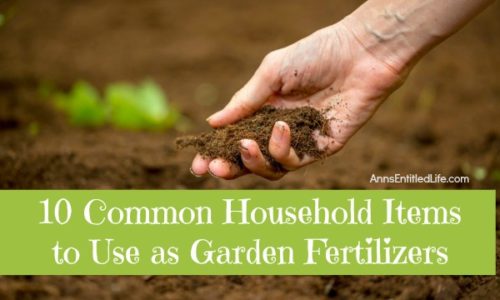 10 Common Household Items To Use As Garden Fertilizers