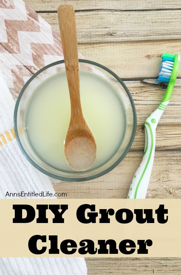 Homemade Cleaner: Grout Cleaner
