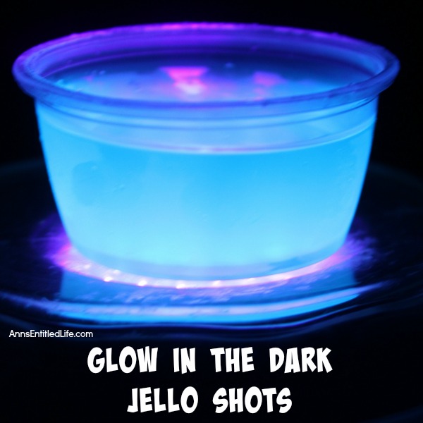 Glow in the Dark Jello Shots Recipe. This Glow in the Dark jello shots recipe is a really cool addition to any party! Easy to make, these are a lot of fun to look at, and mighty tasty to boot. If you are wondering how to make glow in the dark jello shots, this recipe is for you.