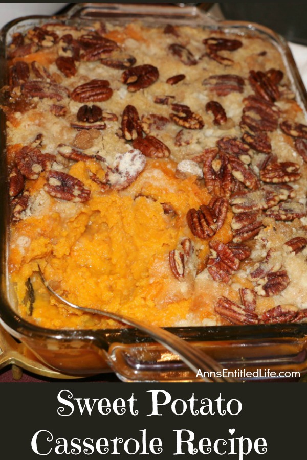 Sweet Potato Casserole Recipe