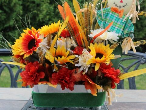 Autumn Artificial Plant Flower DIY Wedding Road Guide Floral Arrangement  Layout Simulation Flower Bouquet Supplies Home Decor