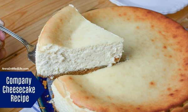 Company Cheesecake Recipe