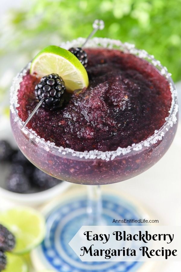 Blackberry Margarita Ice Cream - As For Me and My Homestead
