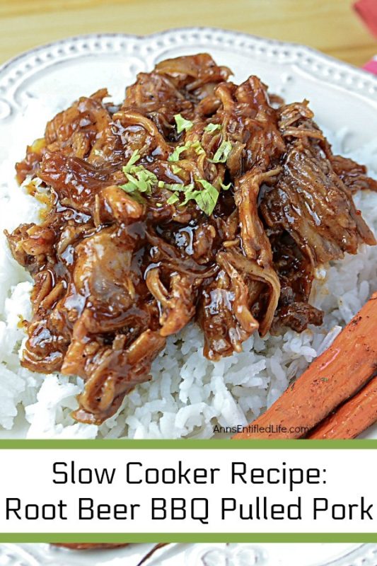 Slow Cooker Recipe: Root Beer Barbecue Pulled Pork