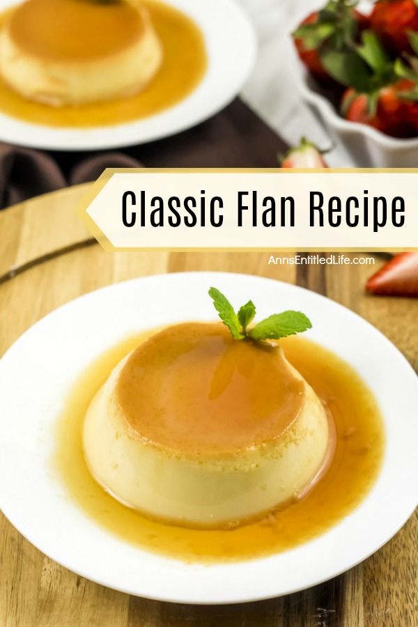 Classic Flan Recipe