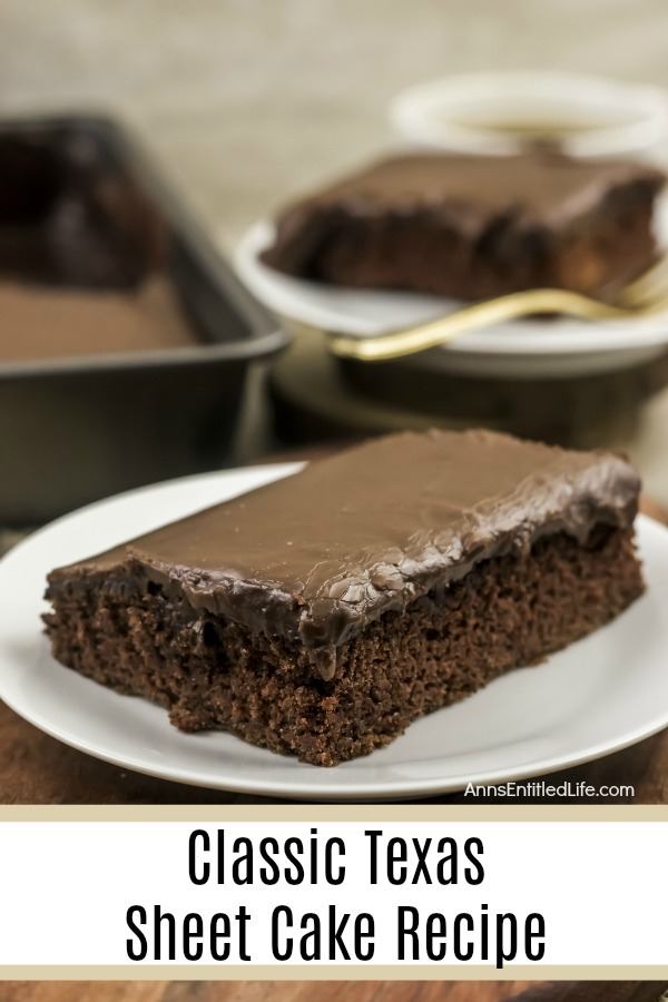 Grandma's Chocolate Texas Sheet Cake Recipe