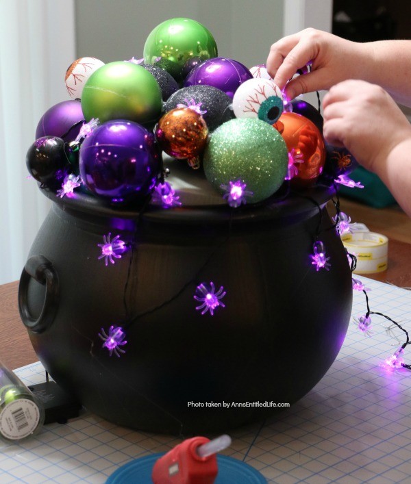 Witchy cauldron halloween decoration ideas for your potion corner