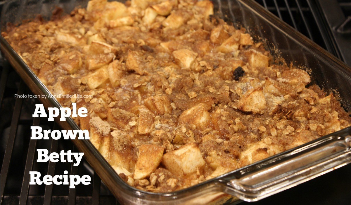 Apple Brown Betty Recipe