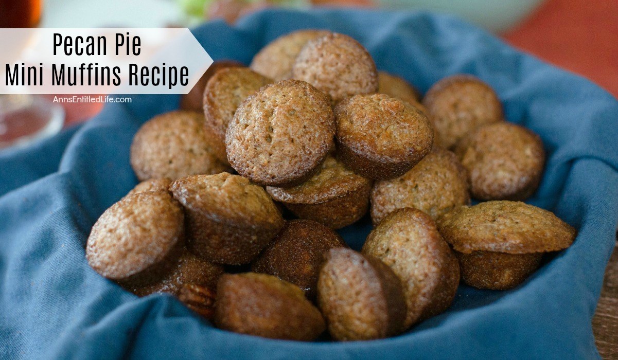 Pecan Pie Mini Muffins Recipe  Laura in the Kitchen - Internet Cooking Show