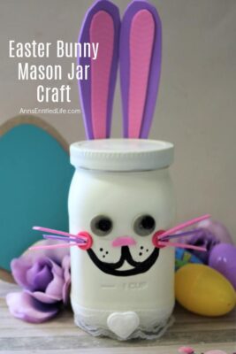 Easter Bunny Mason Jar Craft