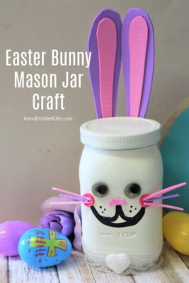 Easter Bunny Mason Jar Craft