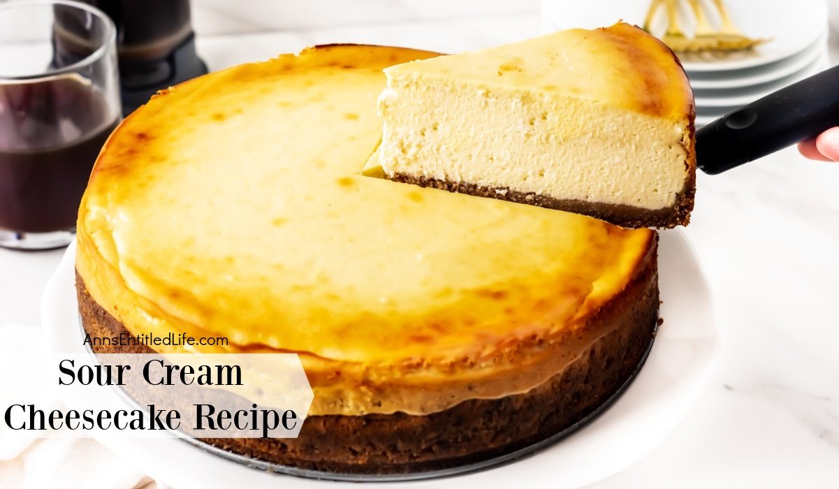 Sour Cream Cheesecake Recipe 