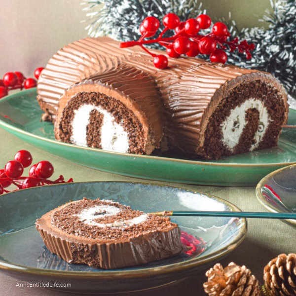 Yule Log Cake (Bûche De Noël)