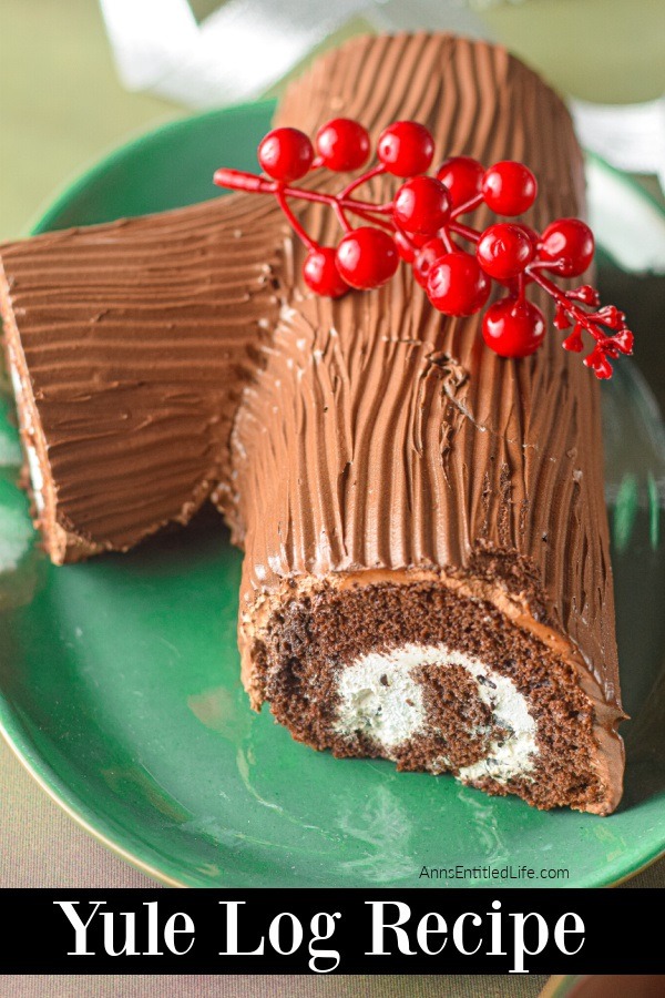 Holiday Yule Log Cake (Bûche de Noël) - Ahead of Thyme