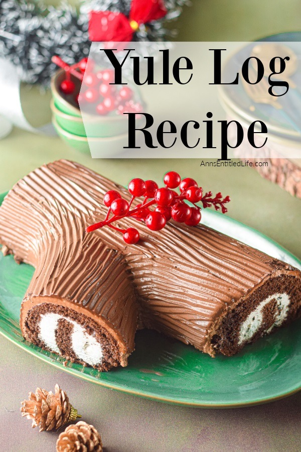 Bûche de Noël (Yule Log Cake) - Culinary Hill