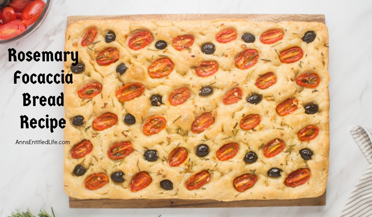 Rosemary Focaccia Recipe