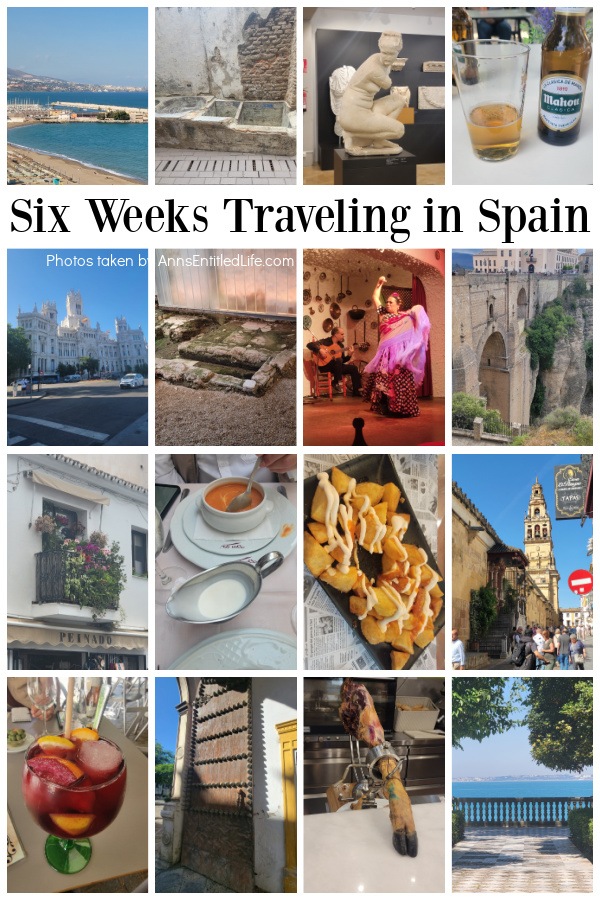 A collage of images from our recent trip to Spain