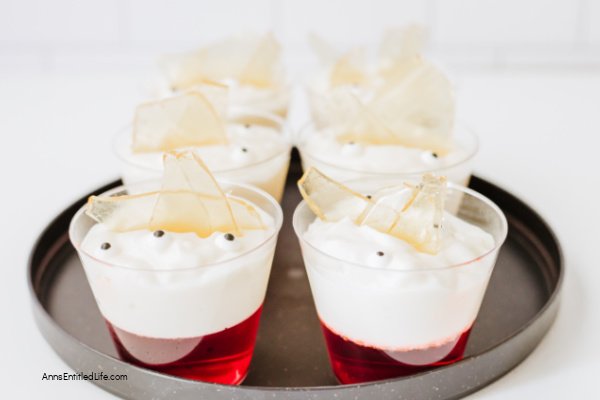 Blood and Glass Halloween Pudding Cups Recipe. This Halloween, impress your guests with a spooky and delicious blood and glass Halloween pudding cups recipe. These ghoulish treats are perfect for parties or a fun dessert for the whole family.