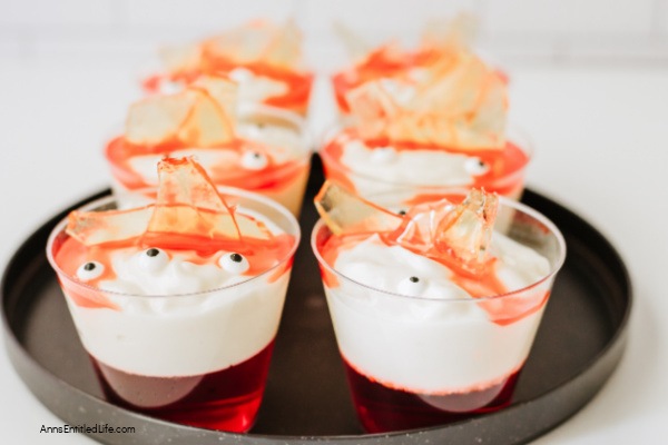 Blood and Glass Halloween Pudding Cups Recipe. This Halloween, impress your guests with a spooky and delicious blood and glass Halloween pudding cups recipe. These ghoulish treats are perfect for parties or a fun dessert for the whole family.