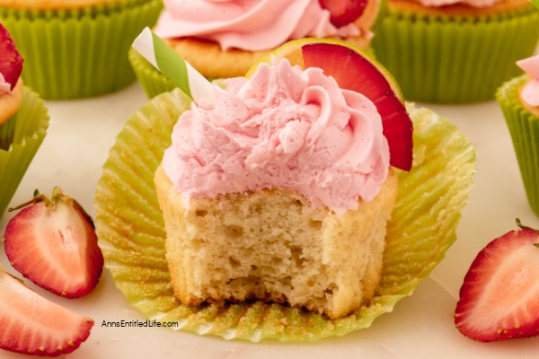 Strawberry Margarita Cupcakes Recipe with Tequila. Discover a simple and delicious recipe for strawberry margarita cupcakes. Perfect for parties and celebrations, these cupcakes blend sweet strawberries with tangy tequila flavor.