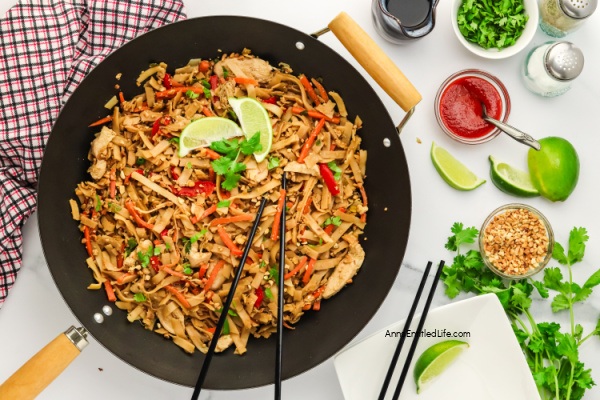 Chicken Pad Thai | Quick & Easy Homemade Recipe. Discover a quick and easy homemade chicken pad Thai recipe that is perfect for weeknight dinners. Enjoy delicious flavors with simple ingredients using these step-by-step instructions.