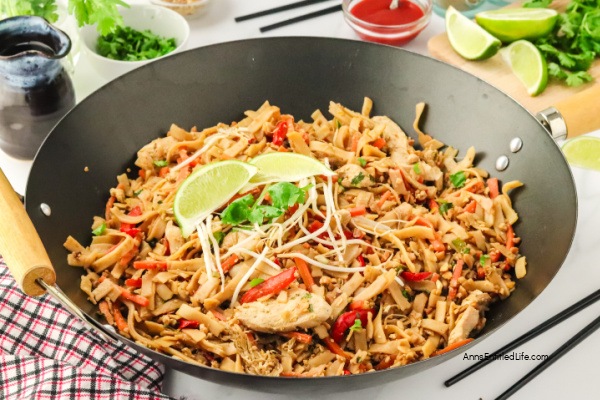 Chicken Pad Thai | Quick & Easy Homemade Recipe. Discover a quick and easy homemade chicken pad Thai recipe that is perfect for weeknight dinners. Enjoy delicious flavors with simple ingredients using these step-by-step instructions.