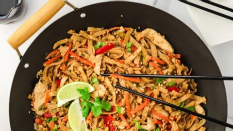 Chicken Pad Thai | Quick & Easy Homemade Recipe