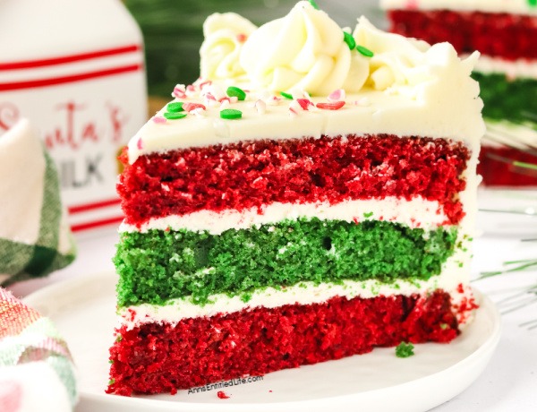 Red & Green Velvet Christmas Layer Cake Recipe. The Red & Green Velvet Christmas Layer Cake is a festive twist on the classic velvet cake, perfect for holiday celebrations. This visually stunning dessert combines rich flavors and vibrant colors, making it a centerpiece at any holiday gathering.