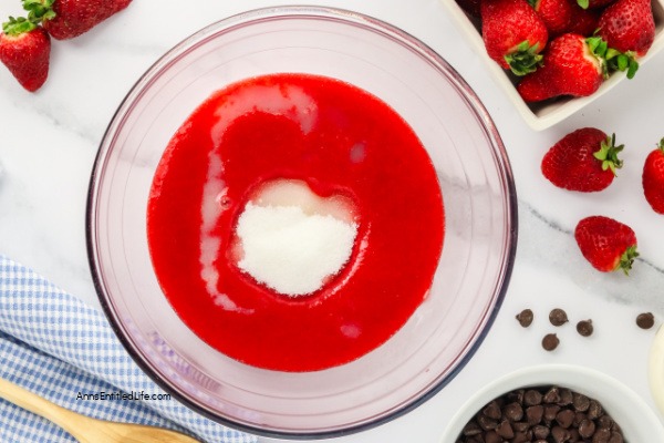 Homemade Chocolate Strawberry Mousse Cake Recipe. Learn how to make a rich chocolate strawberry mousse cake with this simple recipe. It is light, creamy, and delicious, perfect for celebrations or a special dessert!