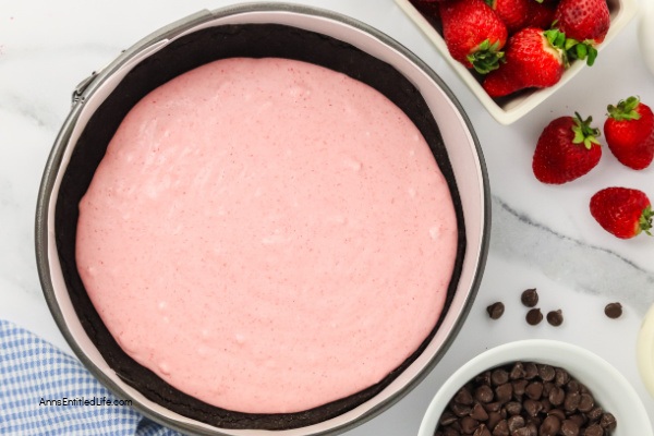 Homemade Chocolate Strawberry Mousse Cake Recipe. Learn how to make a rich chocolate strawberry mousse cake with this simple recipe. It is light, creamy, and delicious, perfect for celebrations or a special dessert!