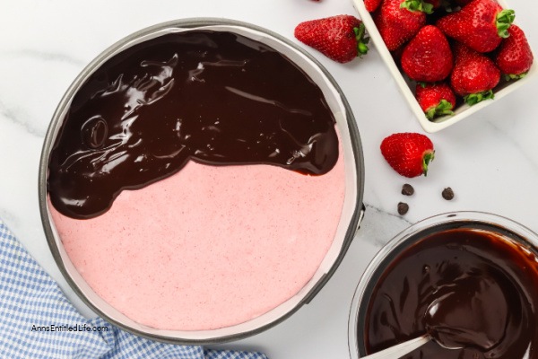 Homemade Chocolate Strawberry Mousse Cake Recipe. Learn how to make a rich chocolate strawberry mousse cake with this simple recipe. It is light, creamy, and delicious, perfect for celebrations or a special dessert!