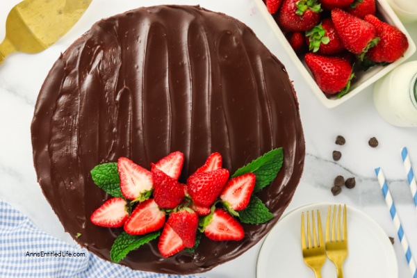 Homemade Chocolate Strawberry Mousse Cake Recipe. Learn how to make a rich chocolate strawberry mousse cake with this simple recipe. It is light, creamy, and delicious, perfect for celebrations or a special dessert!