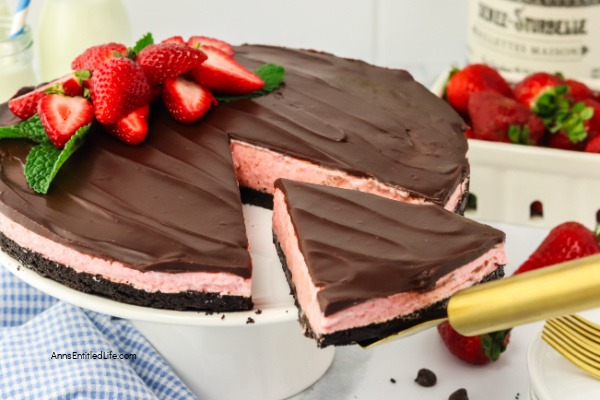 Homemade Chocolate Strawberry Mousse Cake Recipe. Learn how to make a rich chocolate strawberry mousse cake with this simple recipe. It is light, creamy, and delicious, perfect for celebrations or a special dessert!