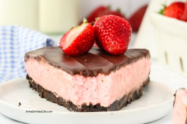 Homemade Chocolate Strawberry Mousse Cake Recipe. Learn how to make a rich chocolate strawberry mousse cake with this simple recipe. It is light, creamy, and delicious, perfect for celebrations or a special dessert!