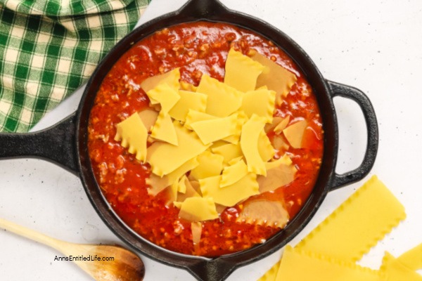 Best Easy Lasagna in a Skillet Pan Recipe. Try this easy skillet lasagna recipe for a quick, one-pan dinner. Made with simple ingredients, it is a family-friendly meal ready in about 30 minutes!