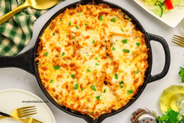 Best Easy Lasagna in a Skillet Pan Recipe. Try this easy skillet lasagna recipe for a quick, one-pan dinner. Made with simple ingredients, it is a family-friendly meal ready in about 30 minutes!